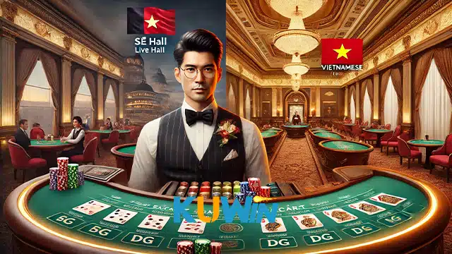 Một Số Sảnh Chơi Baccarat KUWIN